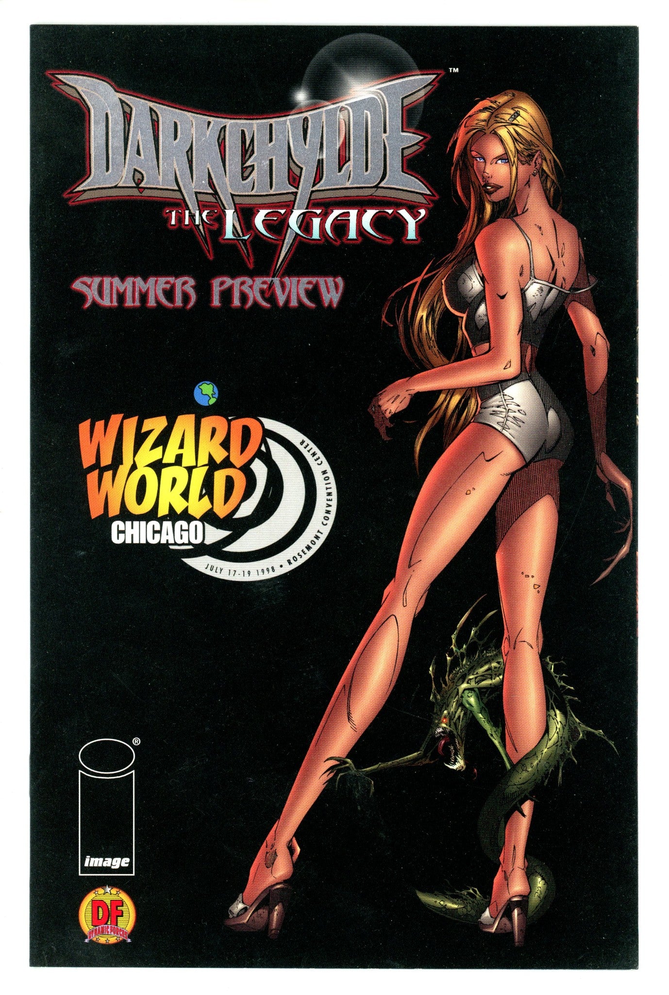 Darkchylde: The Legacy Dynamic Forces Summer Preview [nn] VF+ (8.5) (1998) Foil Dynamic Forces Exclusive Variant 