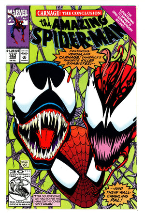 The Amazing Spider-Man Vol 1 363 NM- (9.2) (1992)
