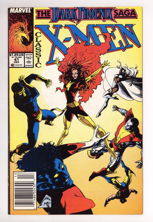 Classic X-Men 41 High Grade (1989) Newsstand