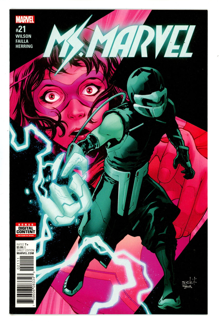 Ms. Marvel Vol 4 21 High Grade (2017) 