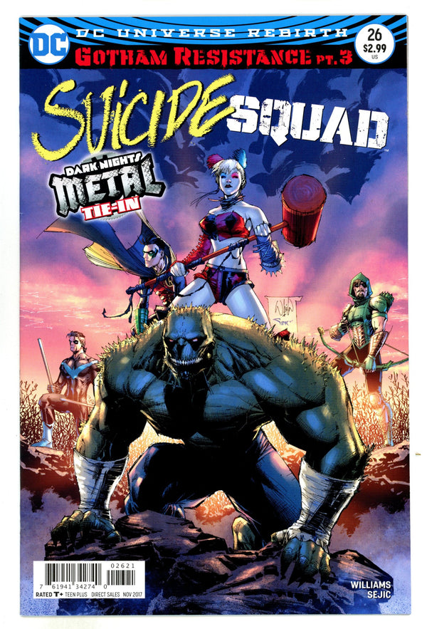 Suicide Squad Vol 4 26 VF/NM (9.0) (2017) Portacio Variant