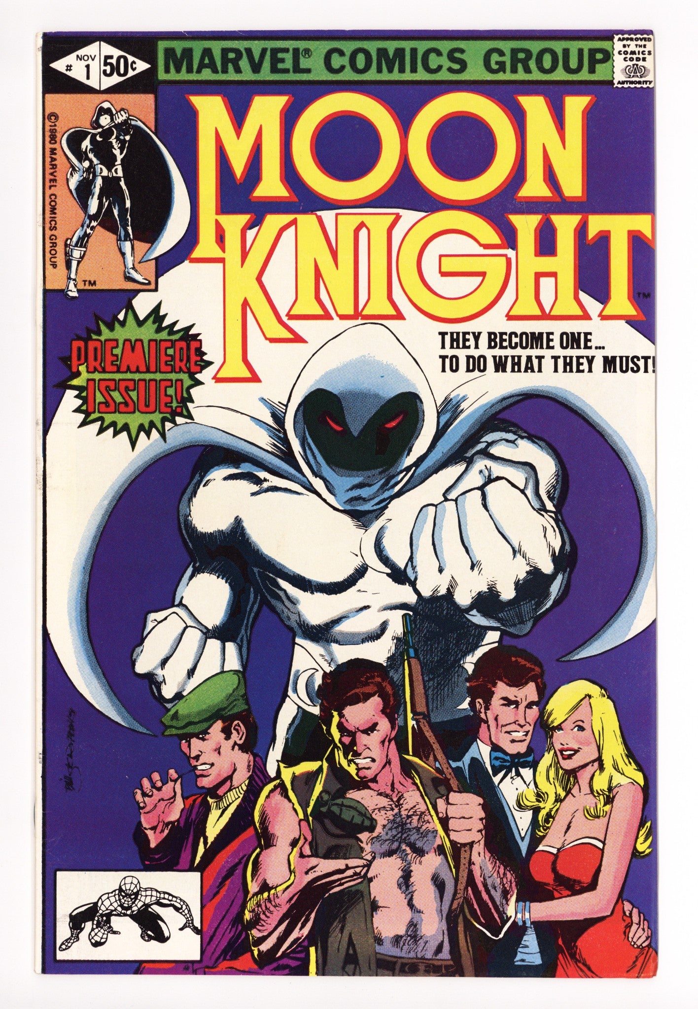 Moon Knight Vol 1 1 FN+ (6.5) (1980) 
