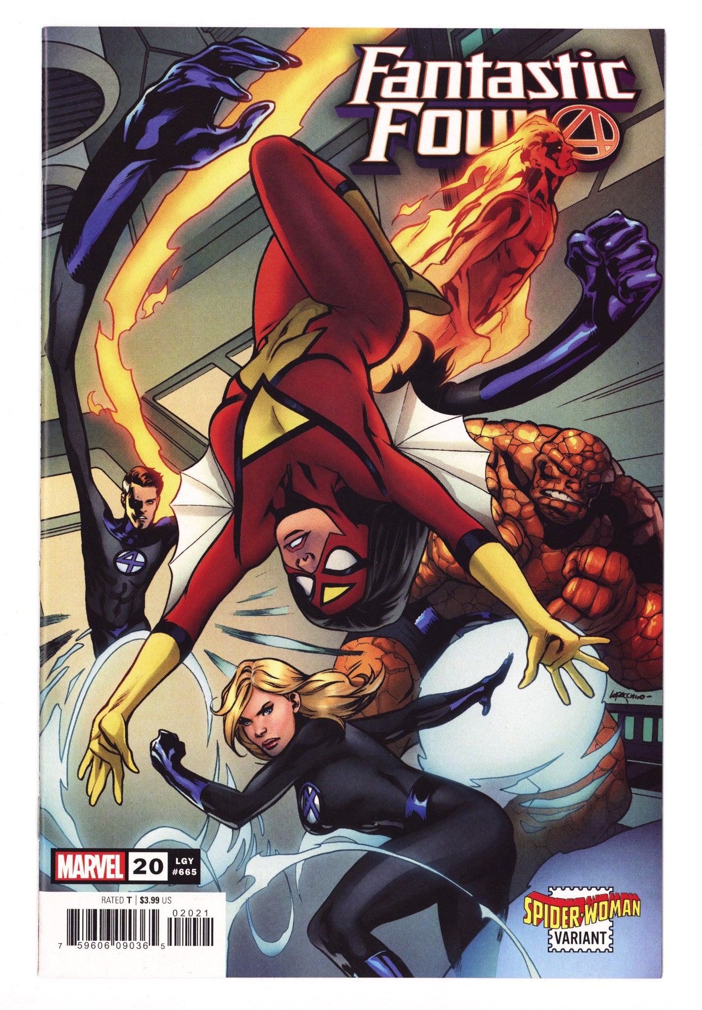 Fantastic Four Vol 6 20 (665) High Grade (2020) Lupacchino Variant 