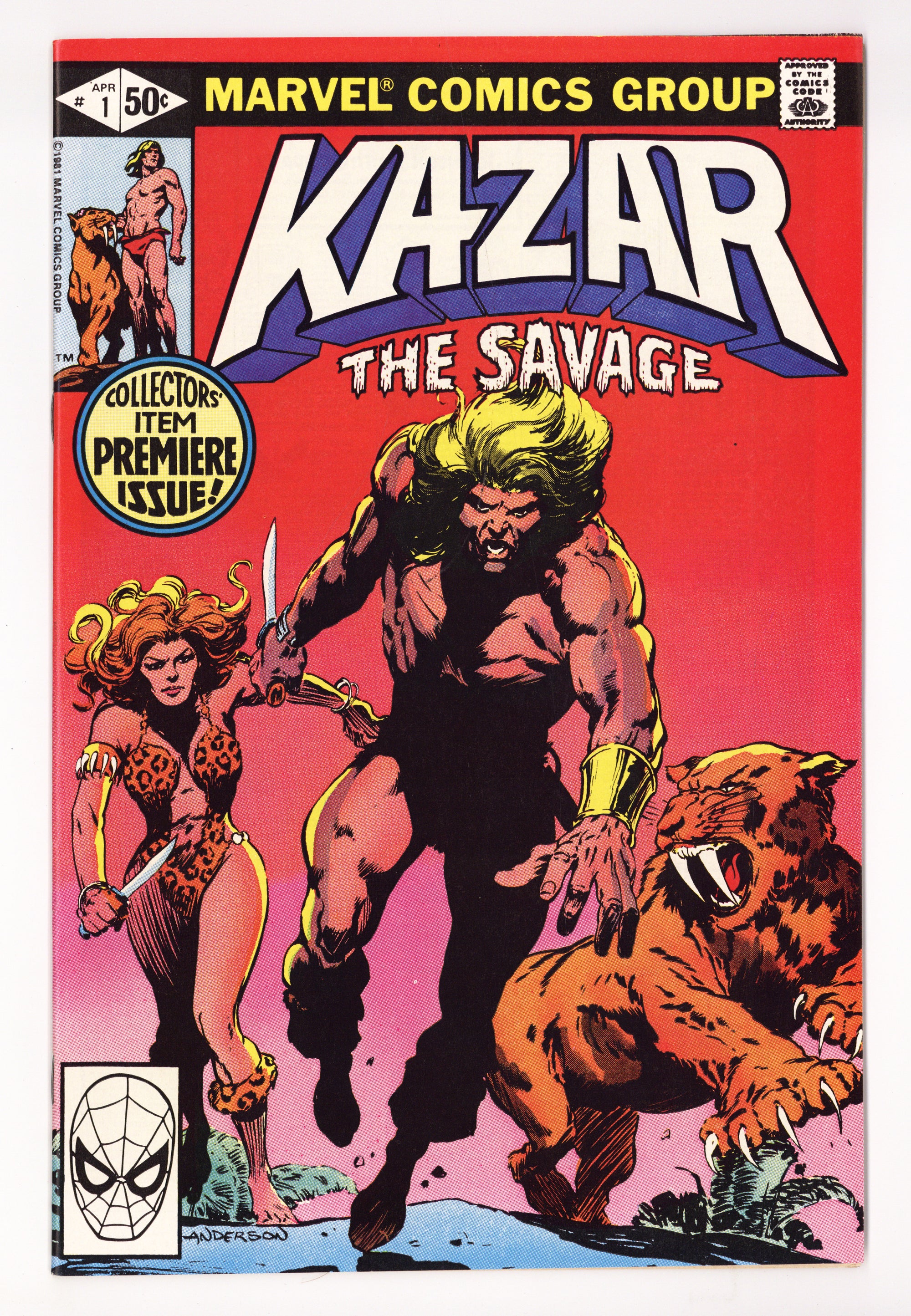 Ka-Zar the Savage Vol 3 1 High Grade (1981) 