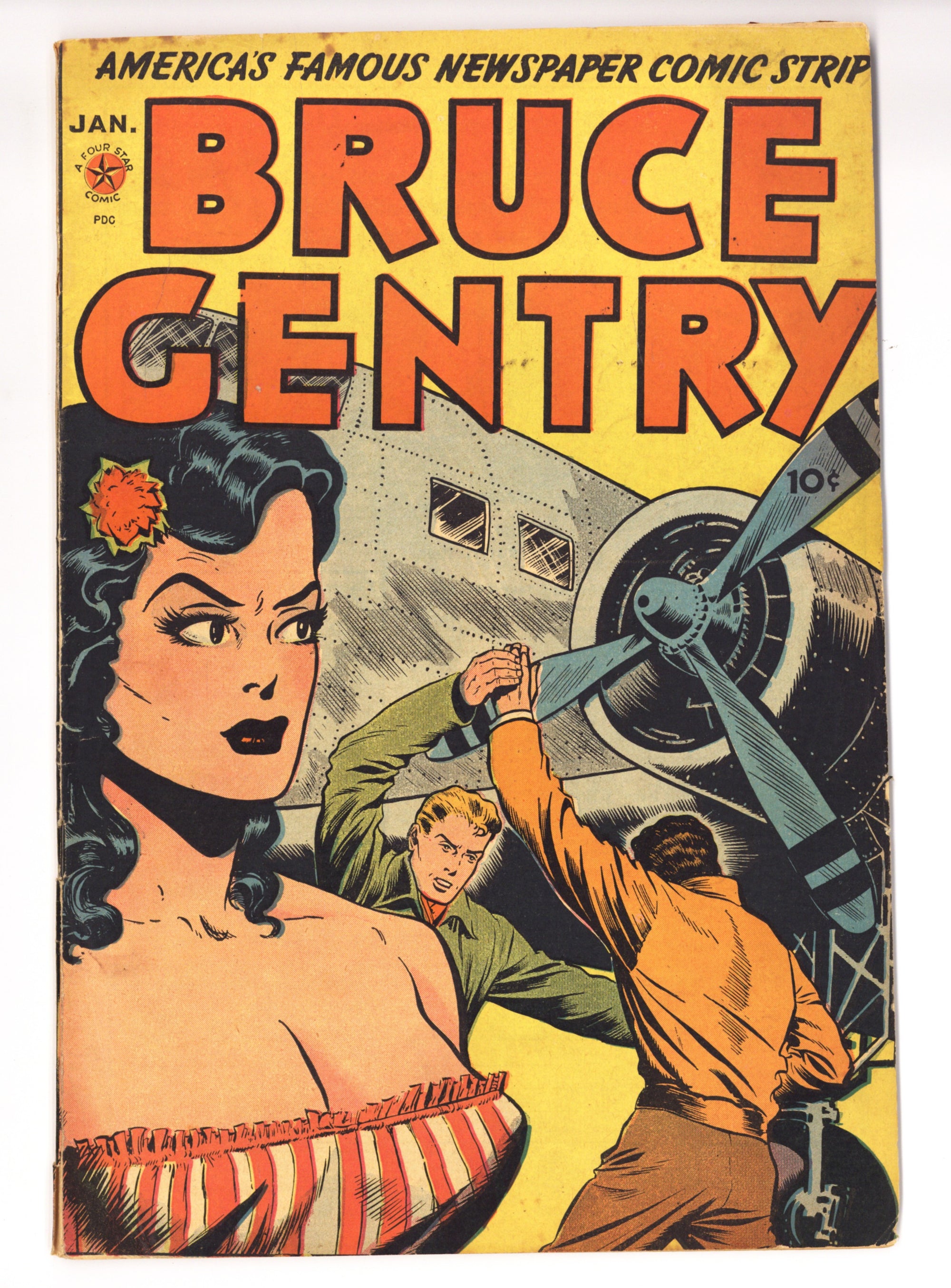 Bruce Gentry Comics 1 VG (4.0) (1948) 