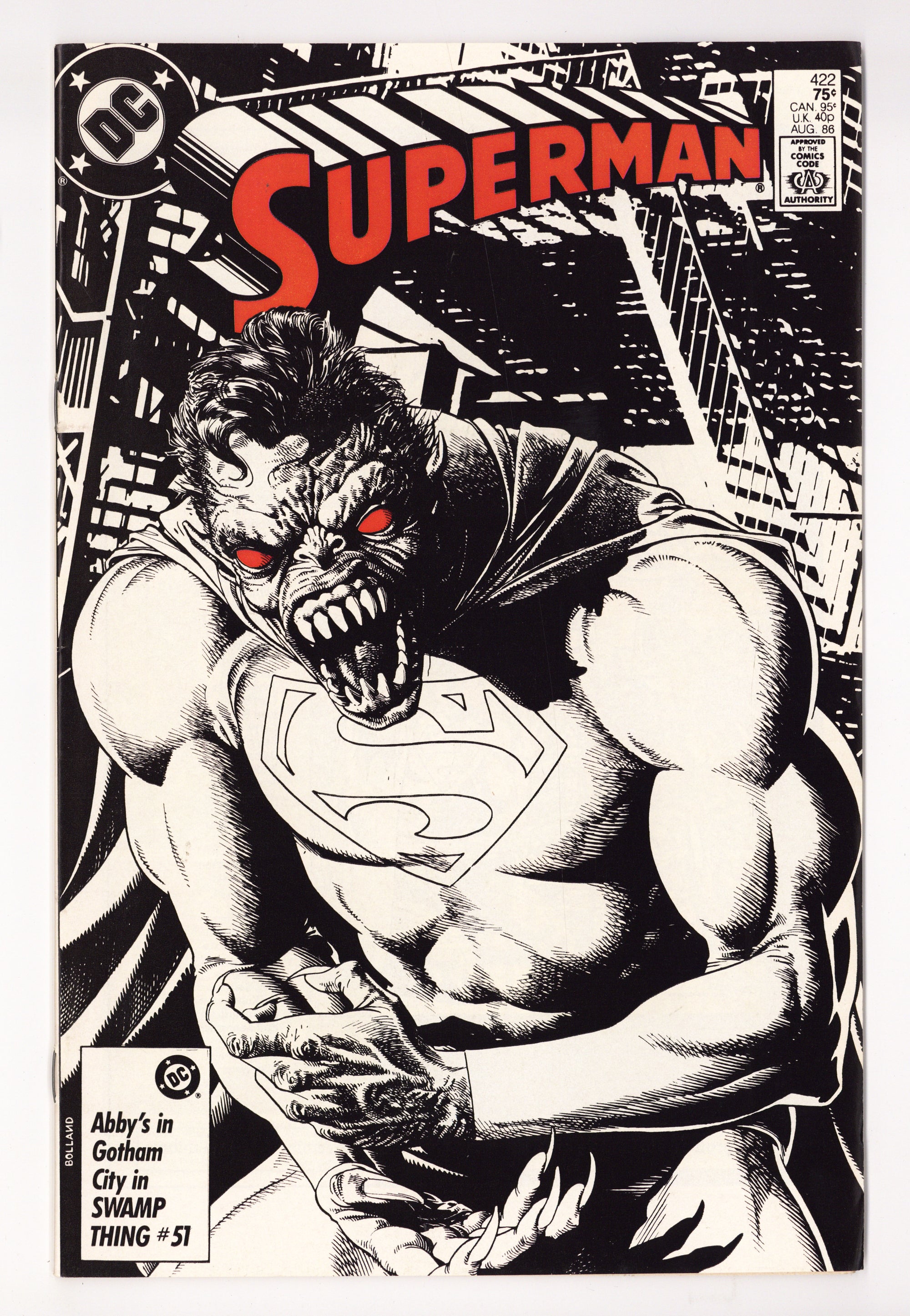 Superman Vol 1 422 High Grade (1986) 