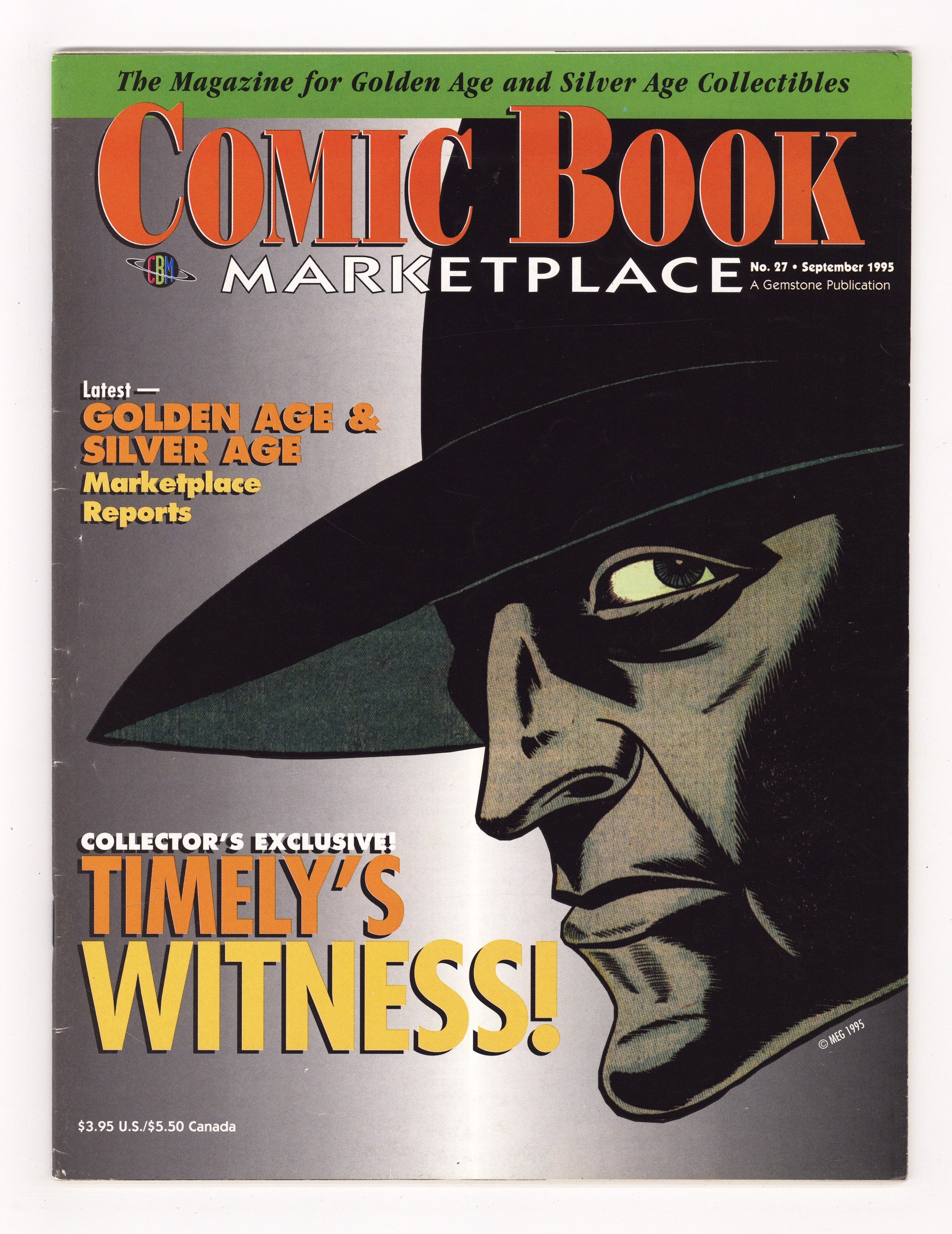 Comic Book Marketplace 27 Low Grade (1995) 