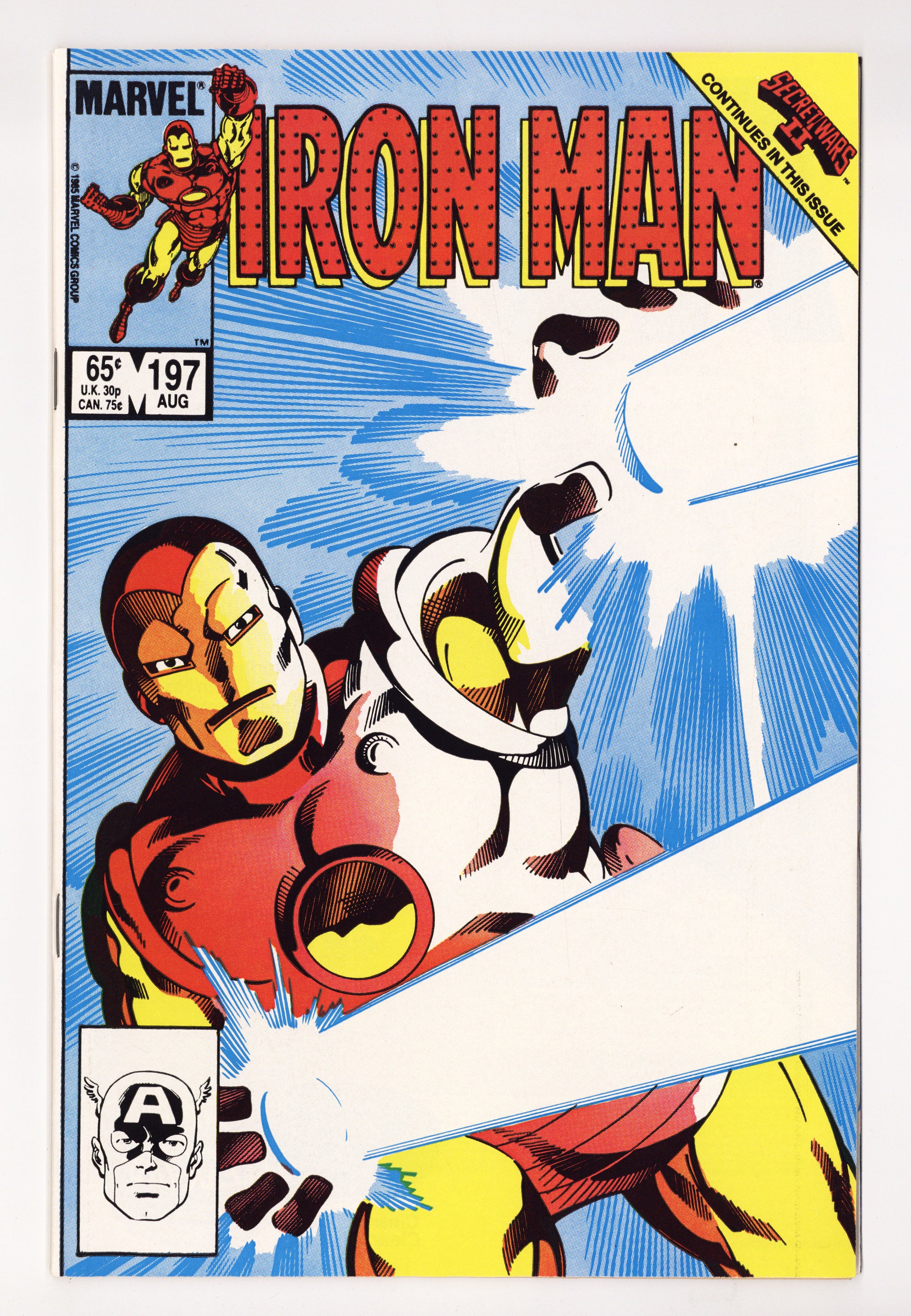 Iron Man Vol 1 197 High Grade (1985) 