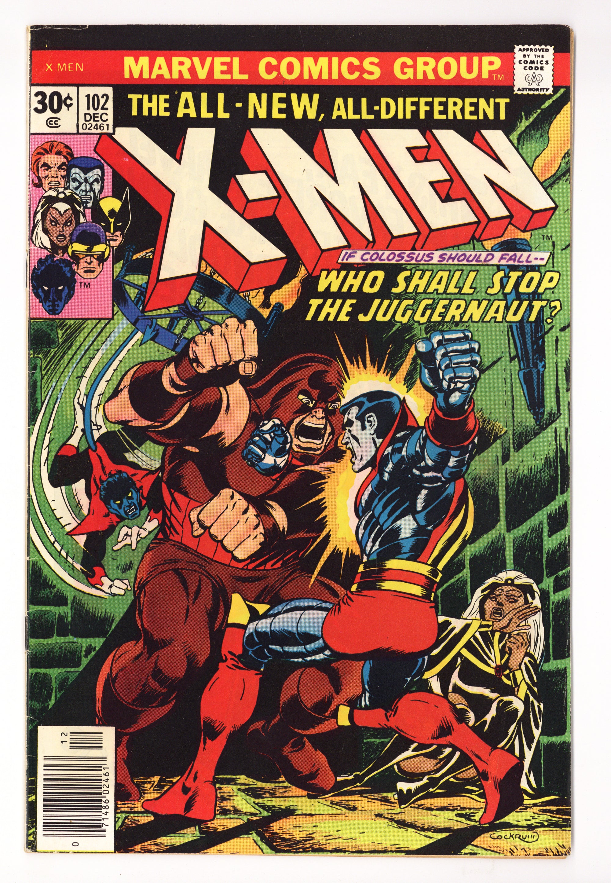 The X-Men Vol 1 102  FN+ (6.5)   (1976)        