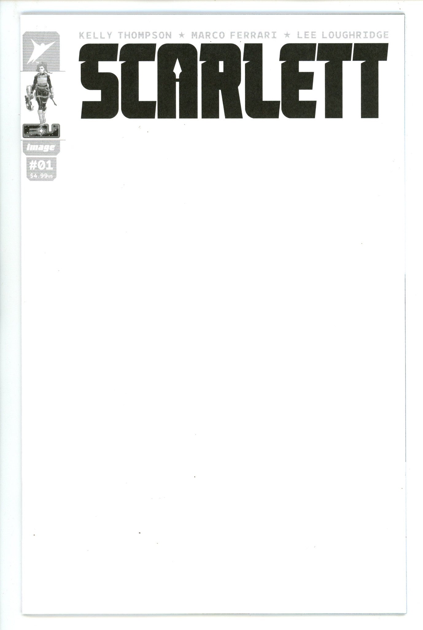 Scarlett  1  Blank Variant  (2024)