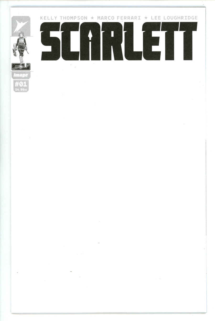Scarlett  1  Blank Variant  (2024)