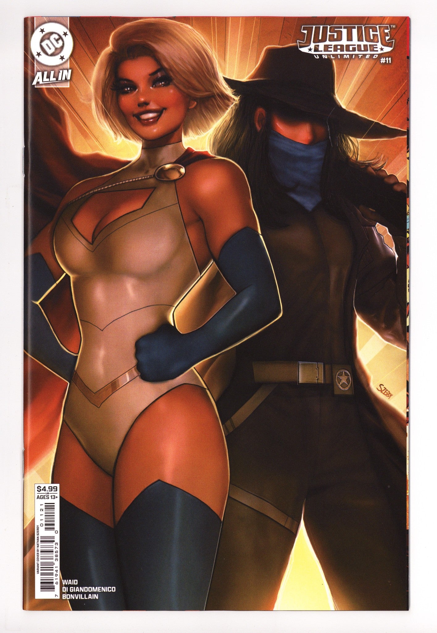 Justice League Unlimited Vol 2 11 Szerdy Variant (2025)