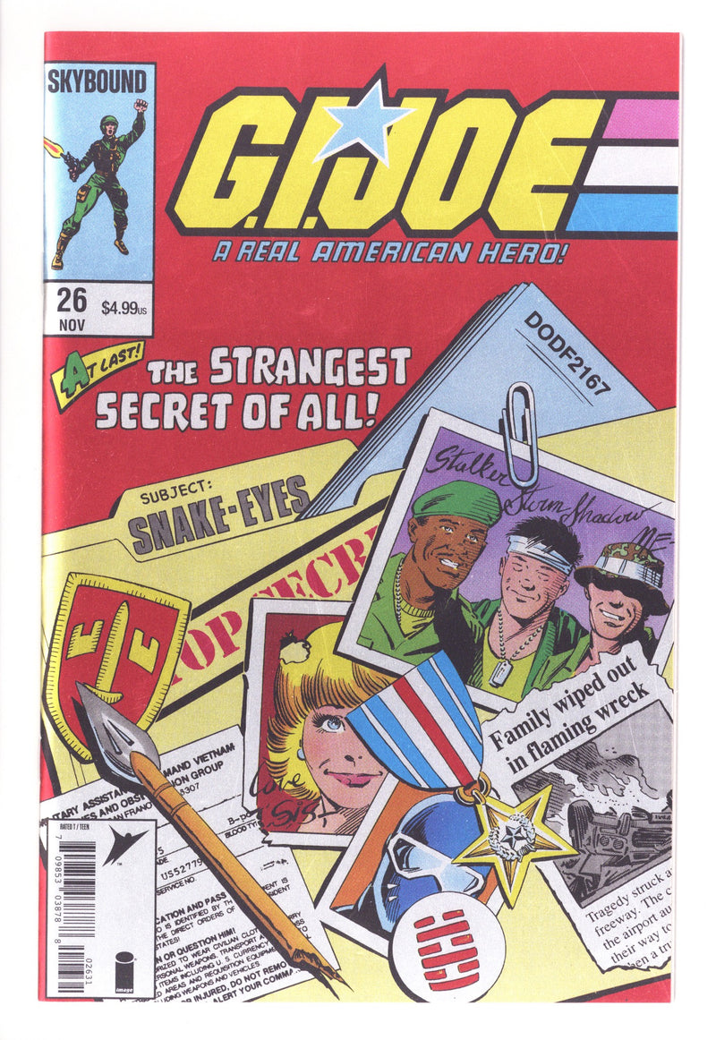 G.I. Joe A Real American Hero 26 Zeck Foil Variant (2025)