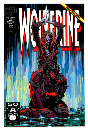 Wolverine Vol 2 43 NM- (9.2) (1991)