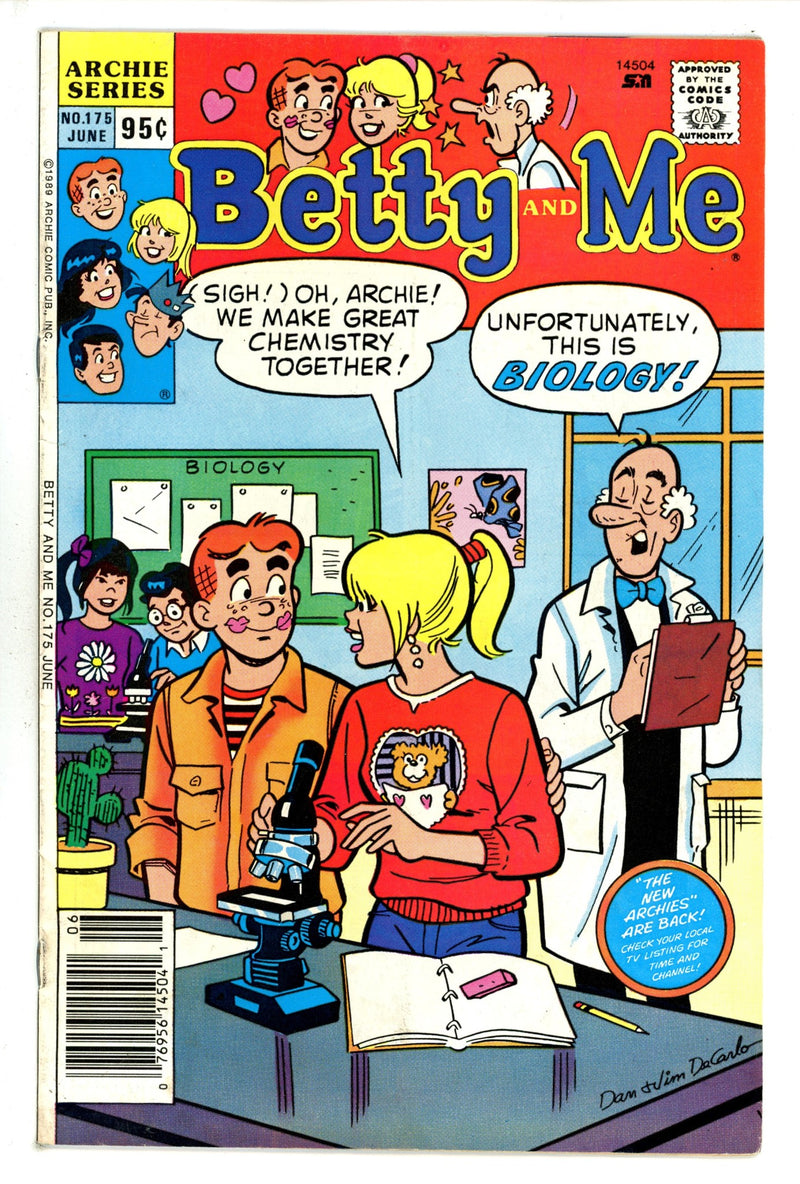 Betty and Me 175 Newsstand VG+ (1989)