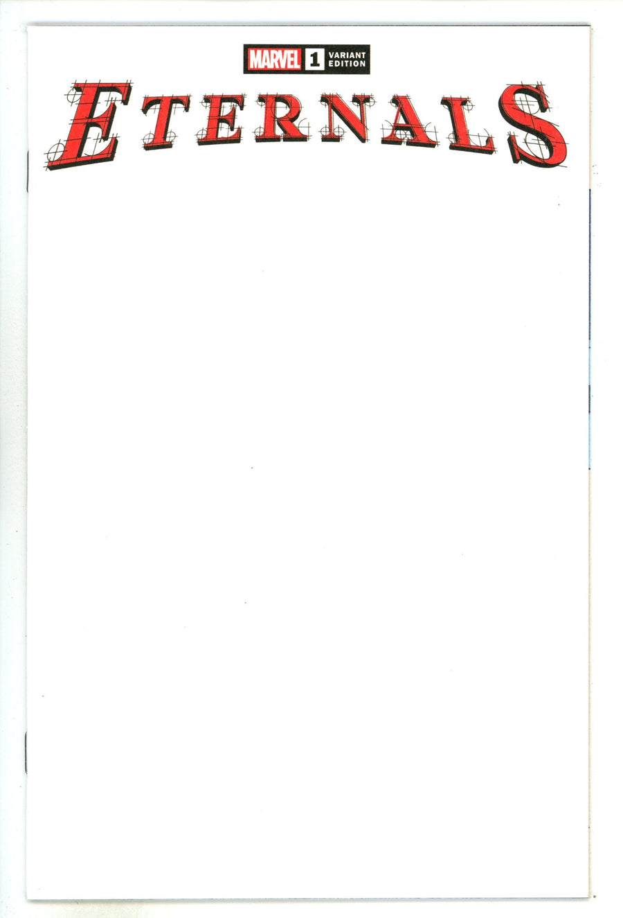Eternals Vol 5 1 High Grade (2021) Blank Variant 