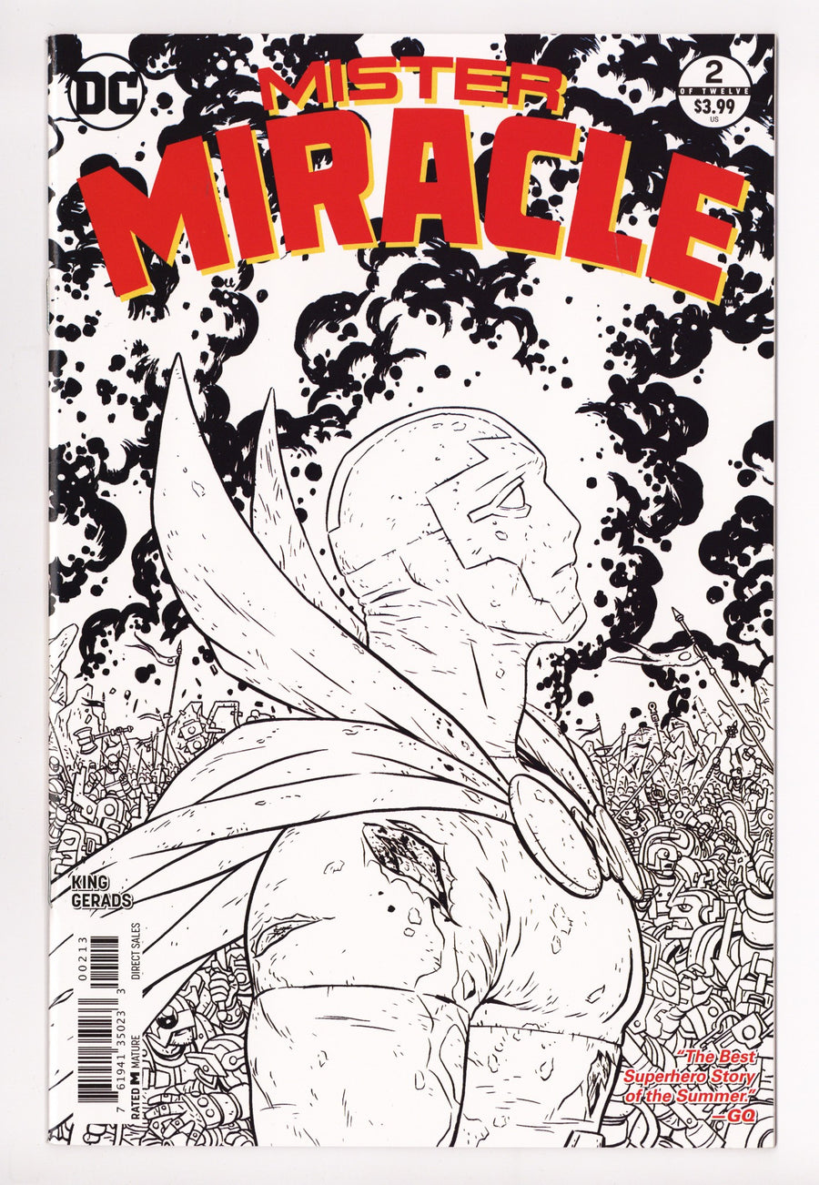 Mister Miracle Vol 4 2 High Grade (2018) 3rd Print 