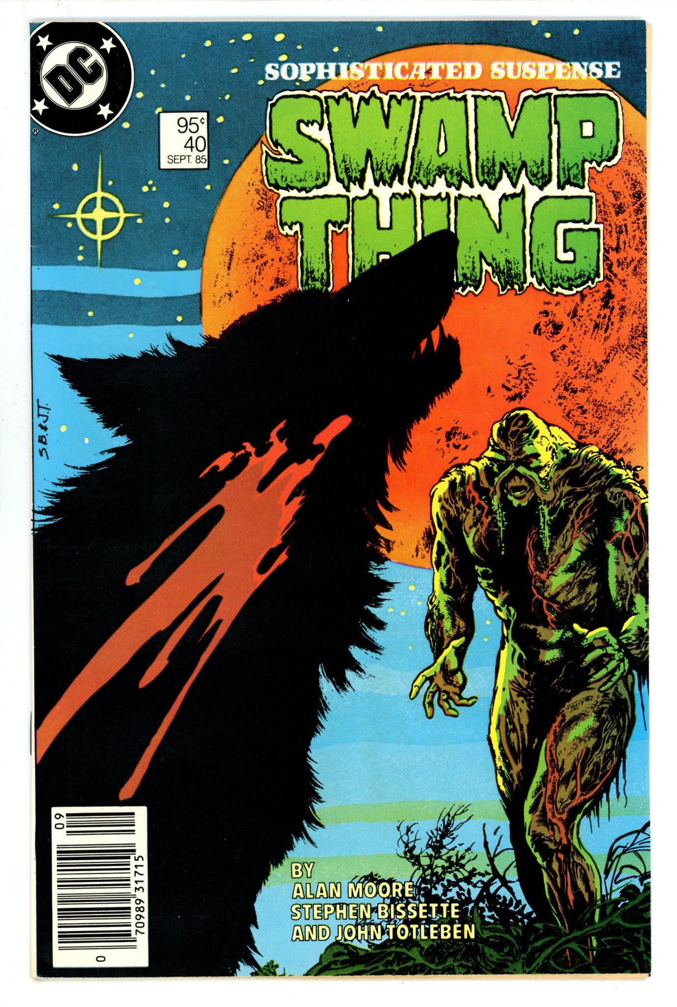 Swamp Thing Vol 2 40 VF/NM (9.0) (1985) Canadian Price Variant 