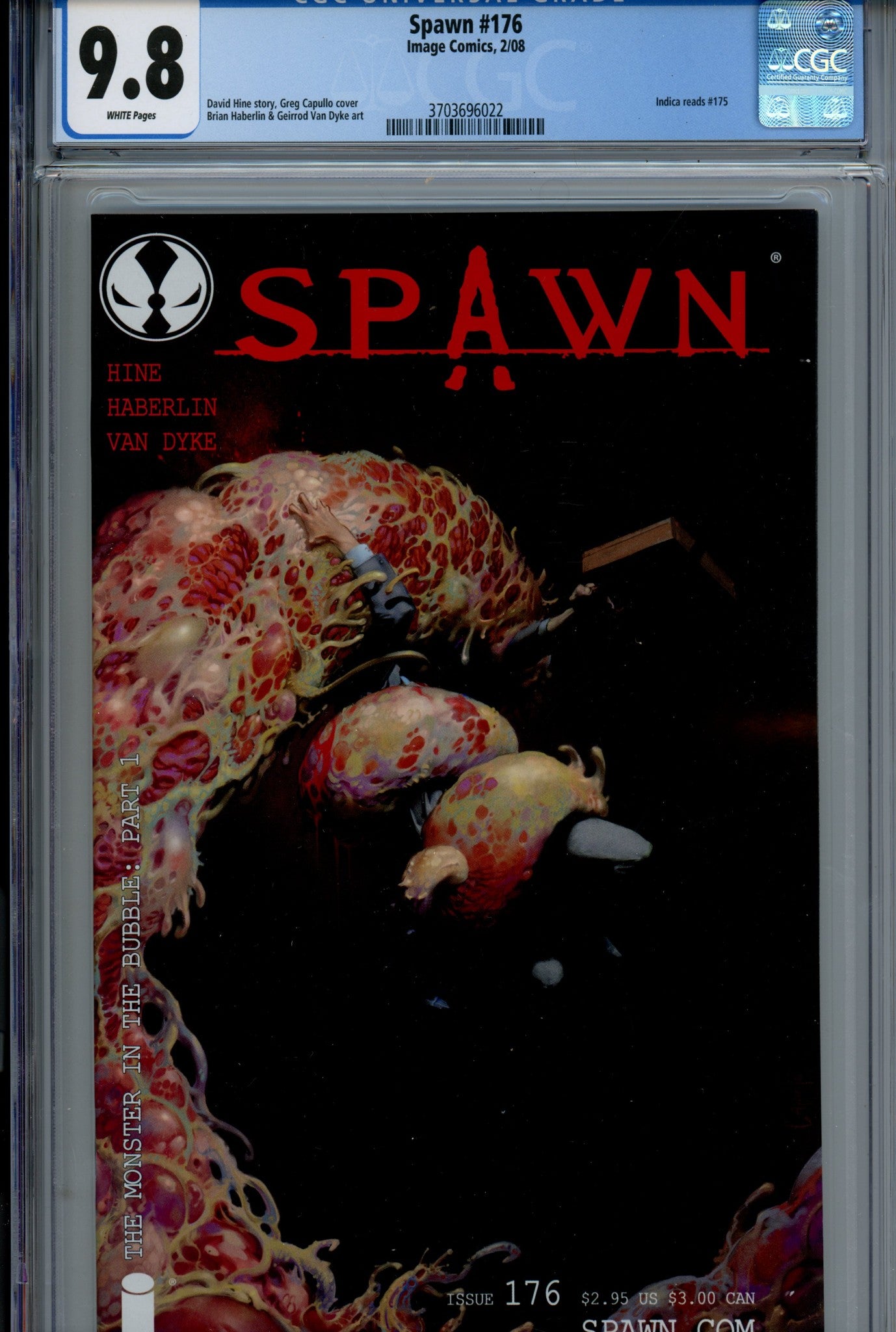 Spawn 176 CGC 9.8 (NM/M) (2008) 