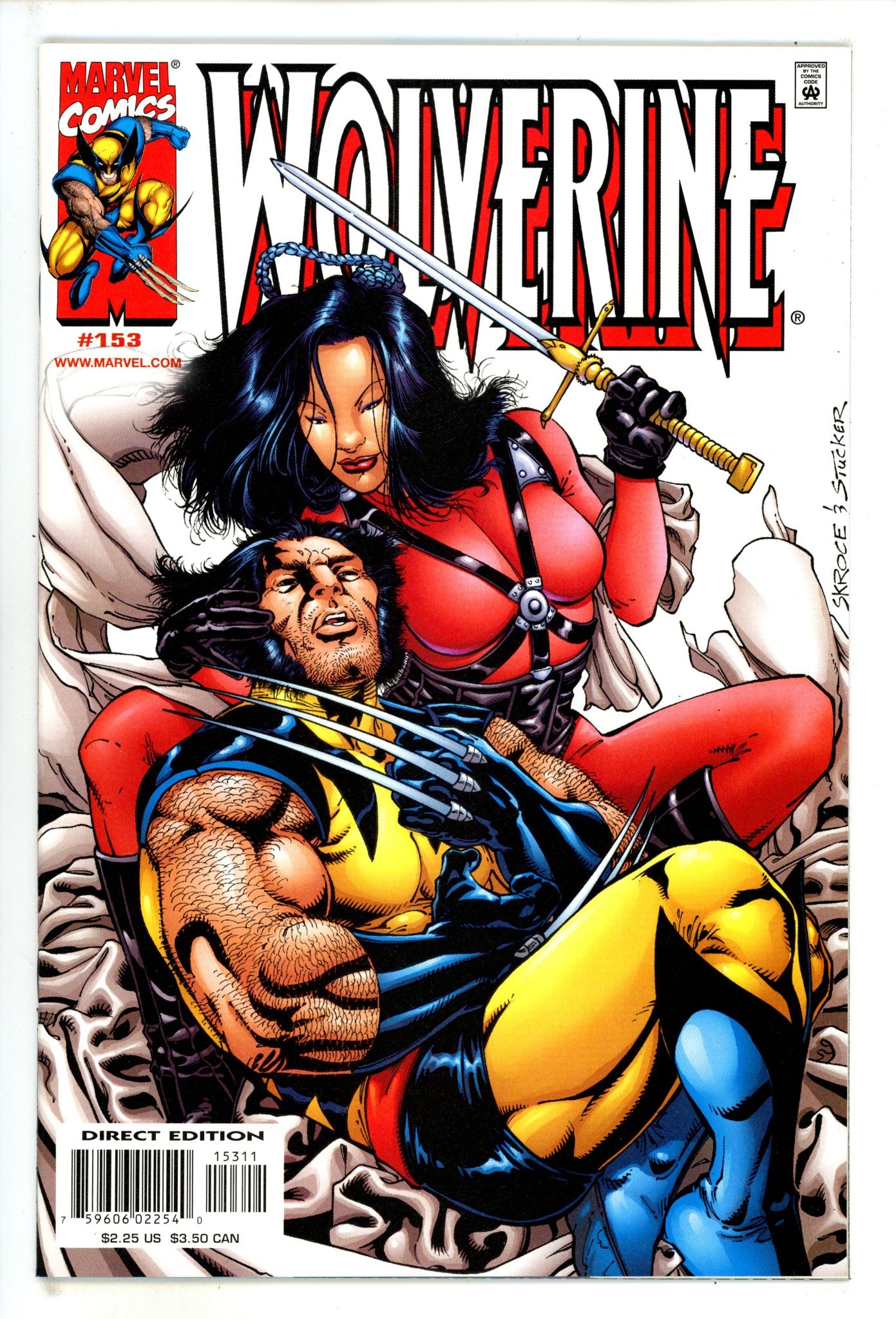 Wolverine Vol 2 153 NM- (9.2) (2000) 