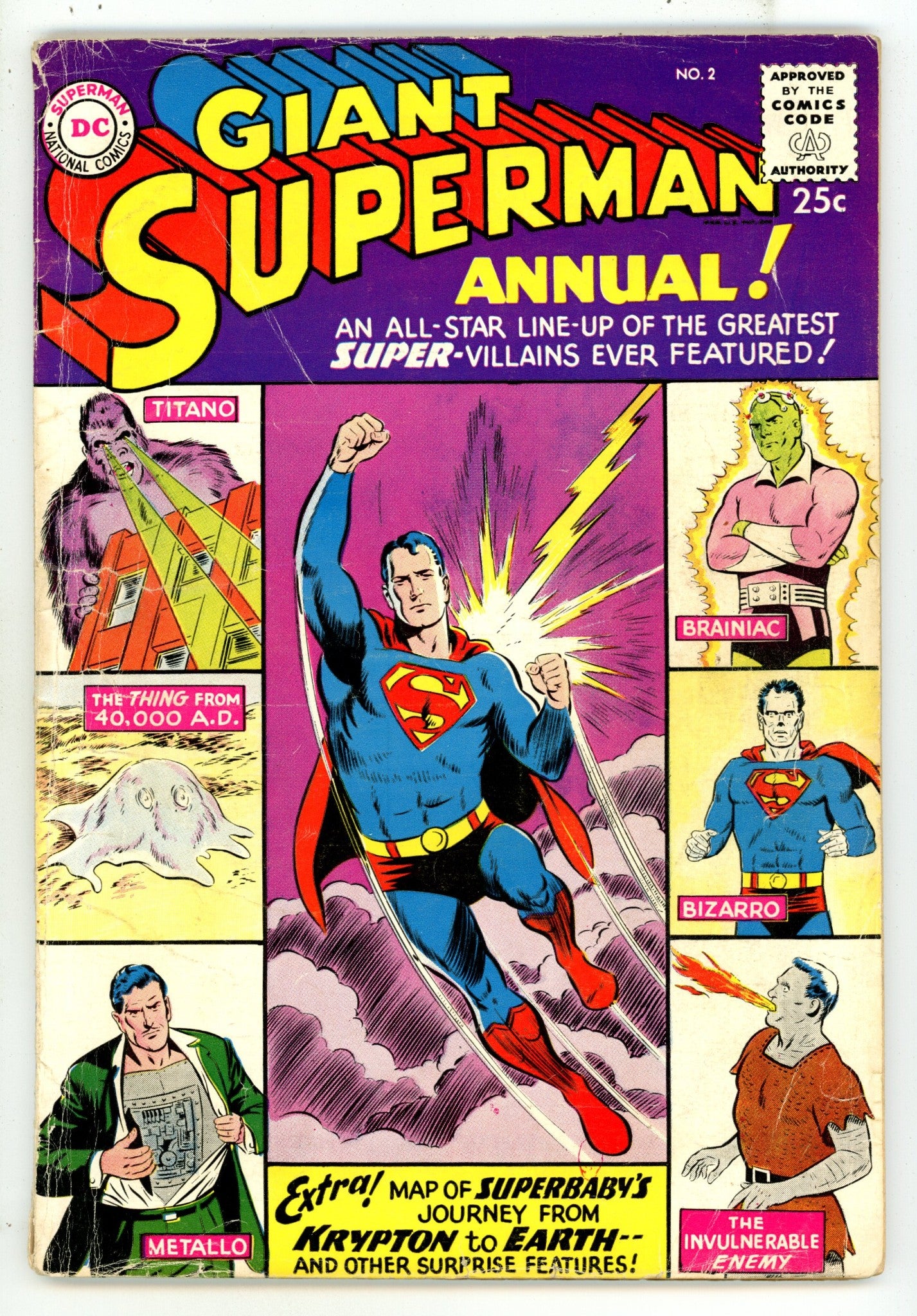 Superman Annual Vol 1 2 VG- (3.5) (1960) 
