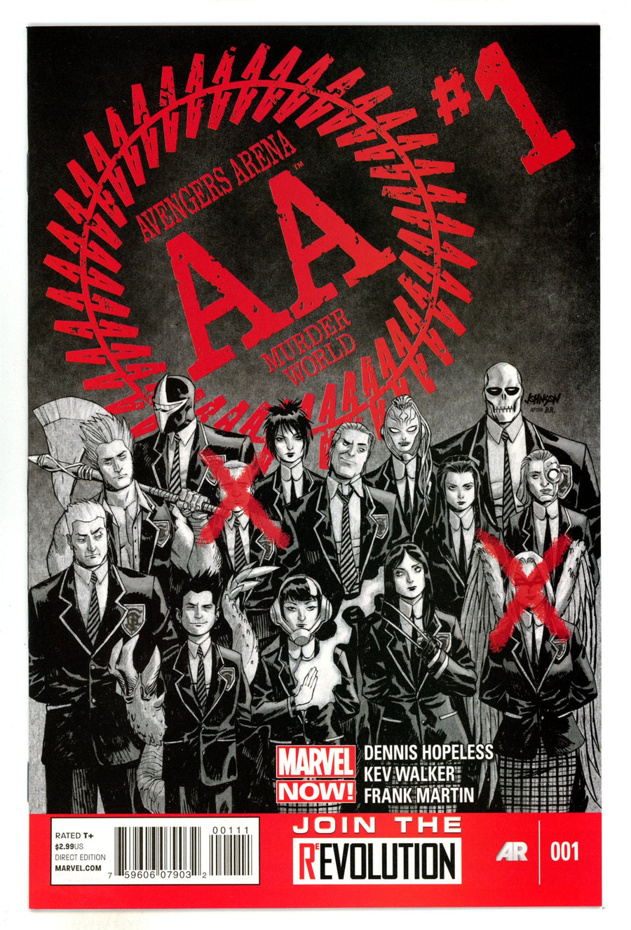Avengers Arena  1  NM- (9.2)  (2013)  