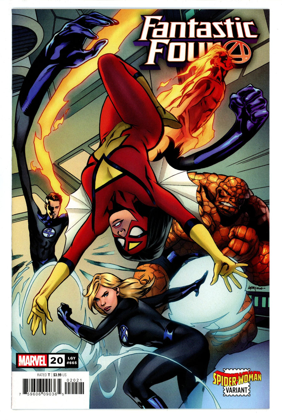 Fantastic Four Vol 6 20 (665) High Grade Ema Lupacchino (2020) Variant 