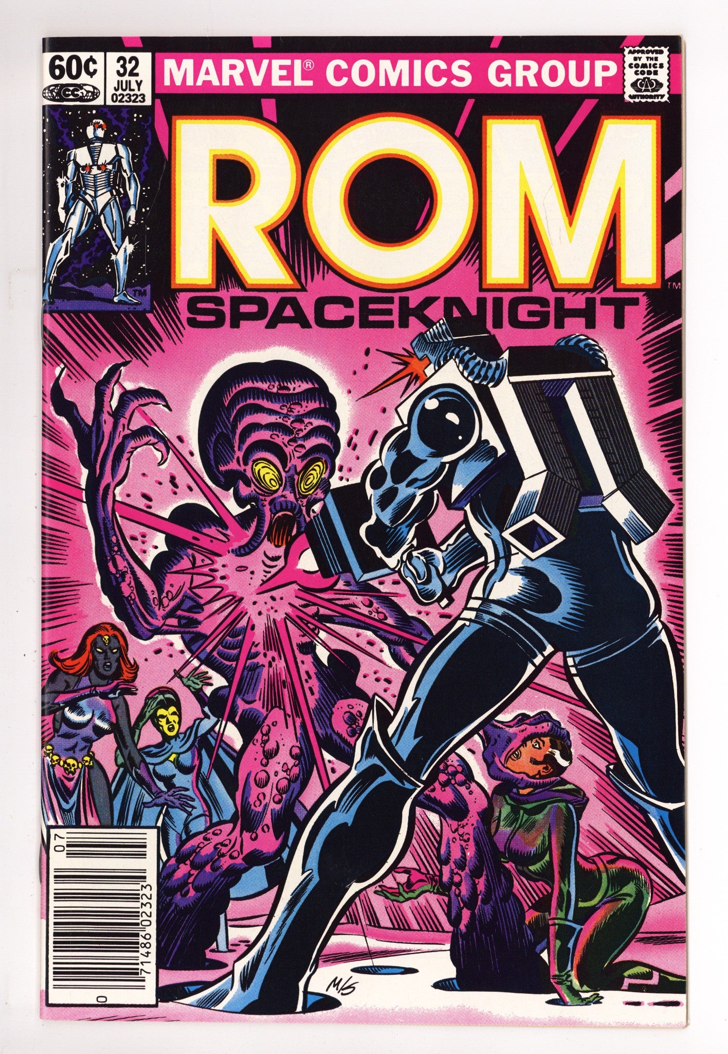 Rom Vol 1 32 High Grade (1982) Newsstand 