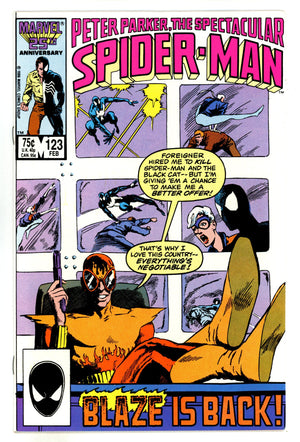 The Spectacular Spider-Man Vol 1 123 High Grade (1987)