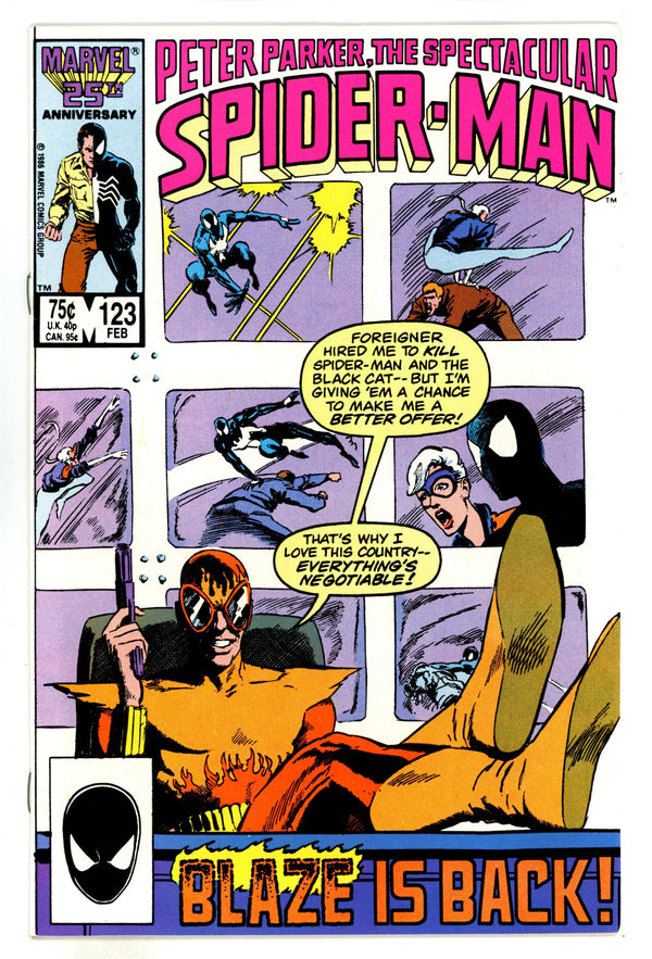 The Spectacular Spider-Man Vol 1 123 High Grade (1987)
