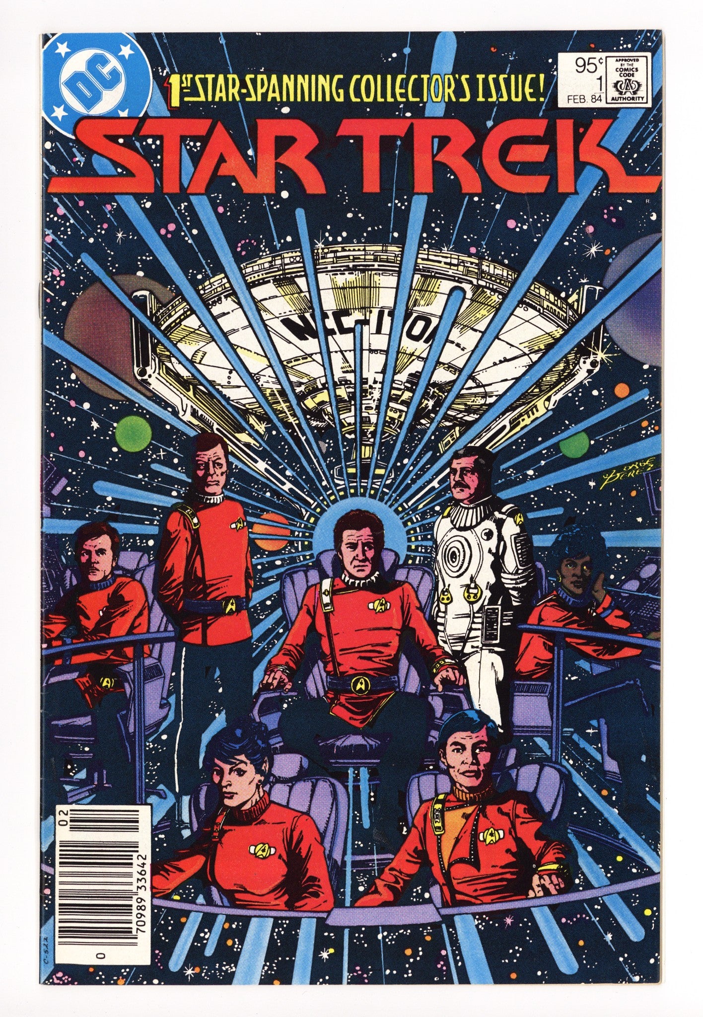 Star Trek Vol 1 1 FN+ (6.5) (1984) Canadian Price Variant 