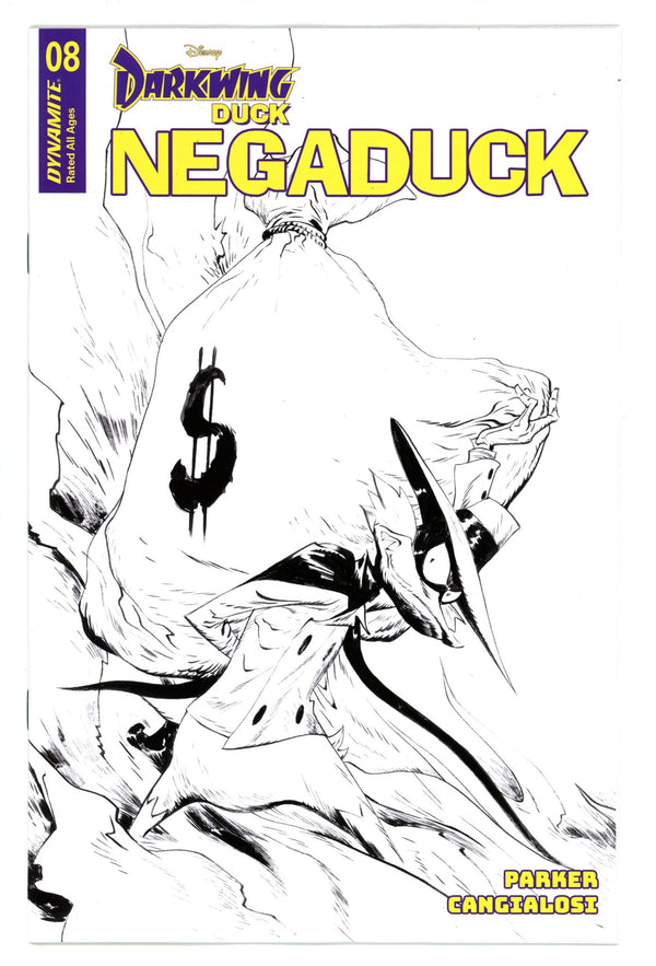 Negaduck 8 Lee Line Art Incentive Variant (2024)