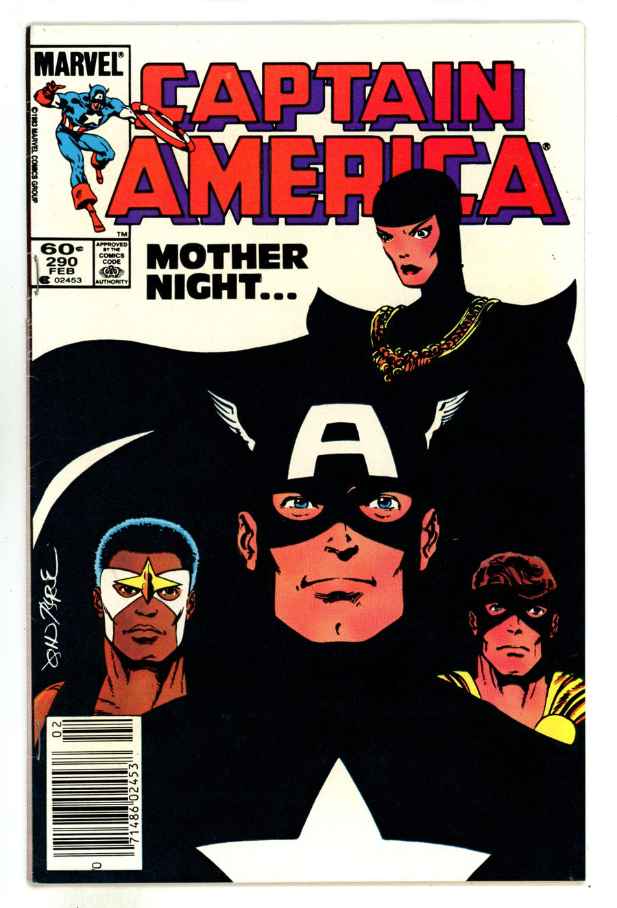 Captain America Vol 1 290 FN (6.0) (1984) Newsstand 
