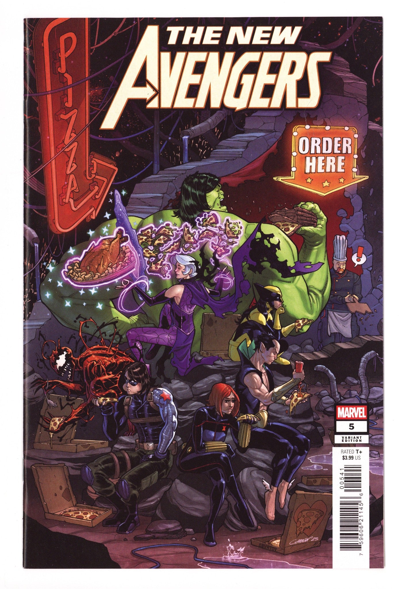 New Avengers Vol 5 5 Garrón Variant (2025)