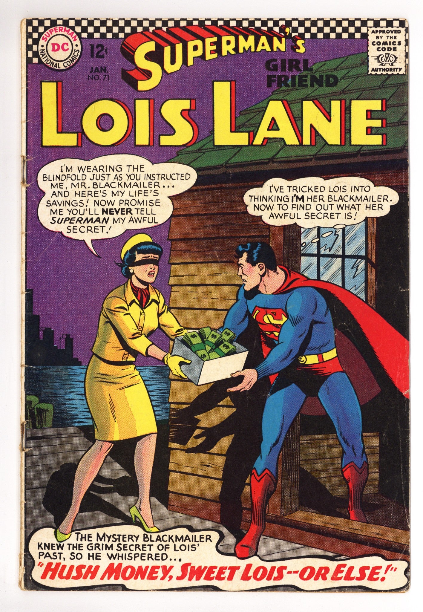 Superman's Girl Friend, Lois Lane 71 VG- (3.5) (1967) 
