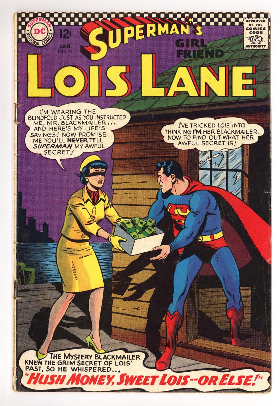 Superman's Girl Friend, Lois Lane 71 VG- (3.5) (1967) 