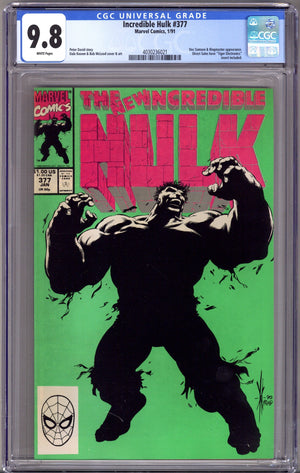 The Incredible Hulk Vol 1 377 CGC 9.8 (NM/M) (1991)