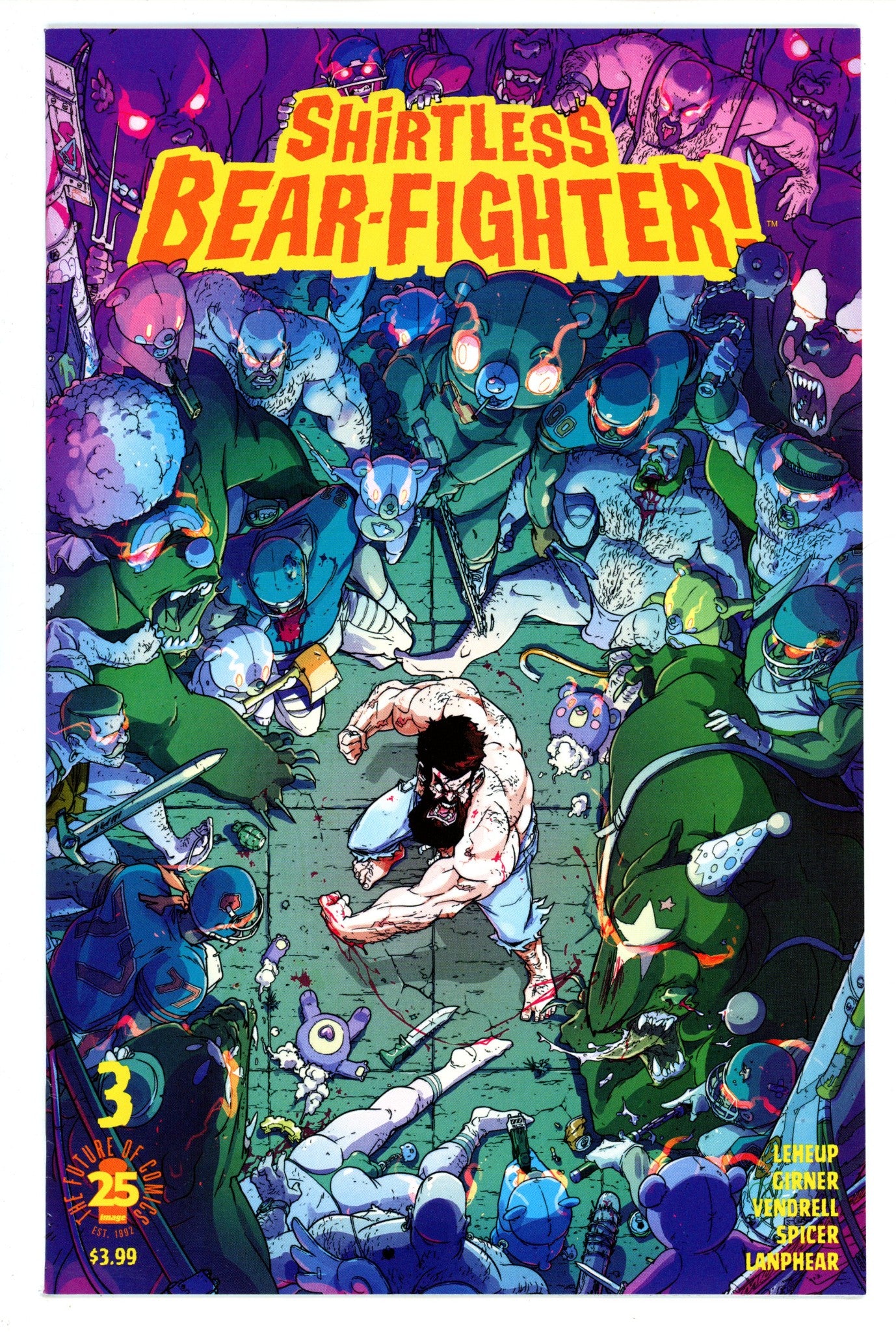 Shirtless Bear-Fighter 3 High Grade (2017) Vella Variant 