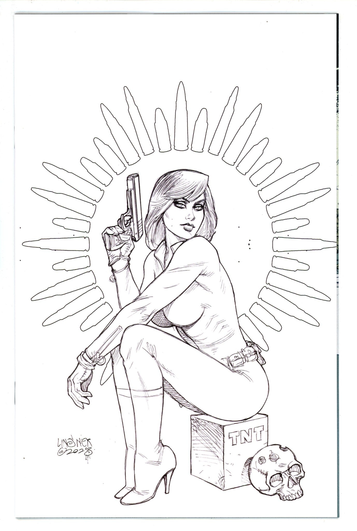 Jennifer Blood Battle Diary 3 Linsner Sketch Virgin Incentive Variant (2024)