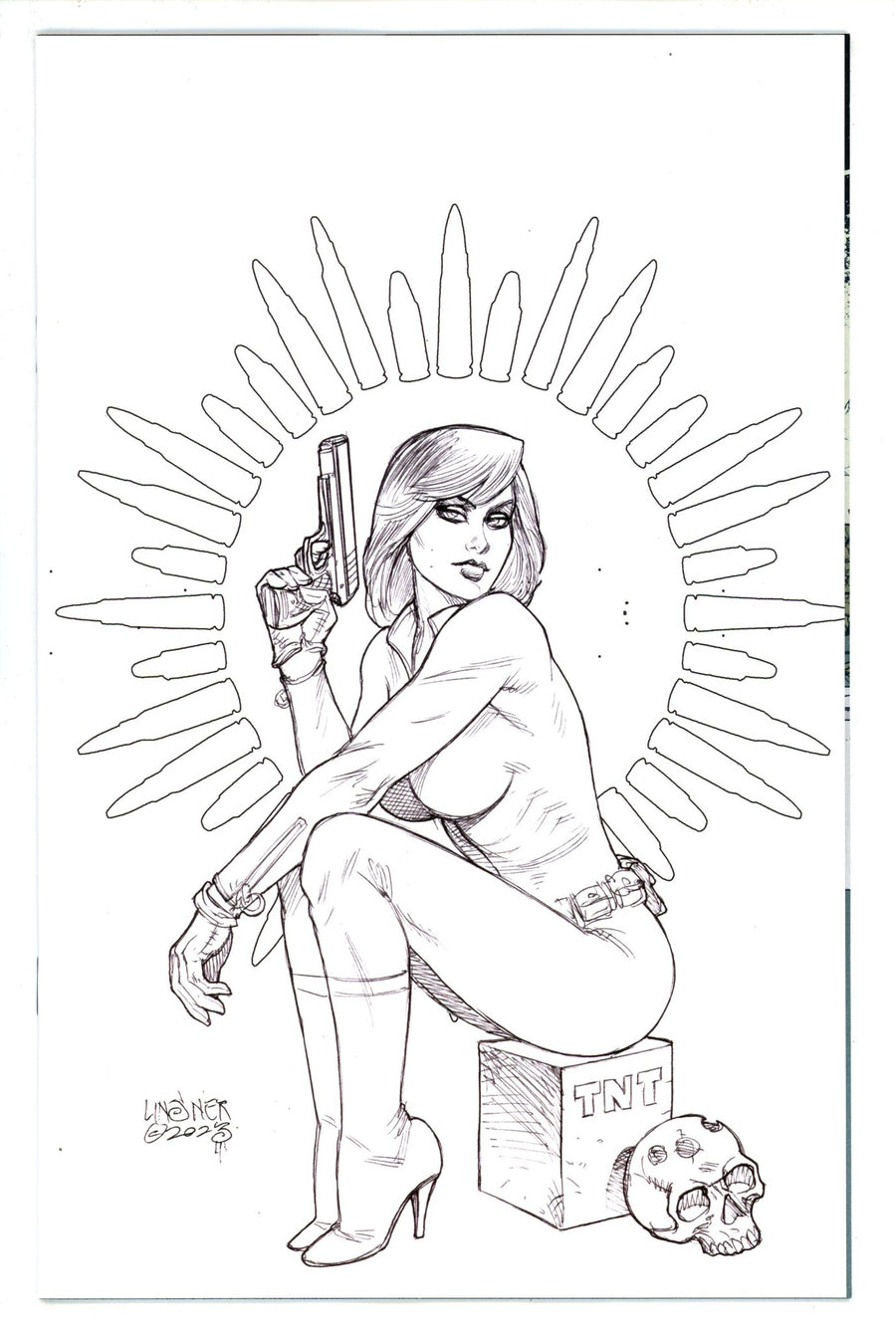 Jennifer Blood Battle Diary 3 Linsner Sketch Virgin Incentive Variant (2024)