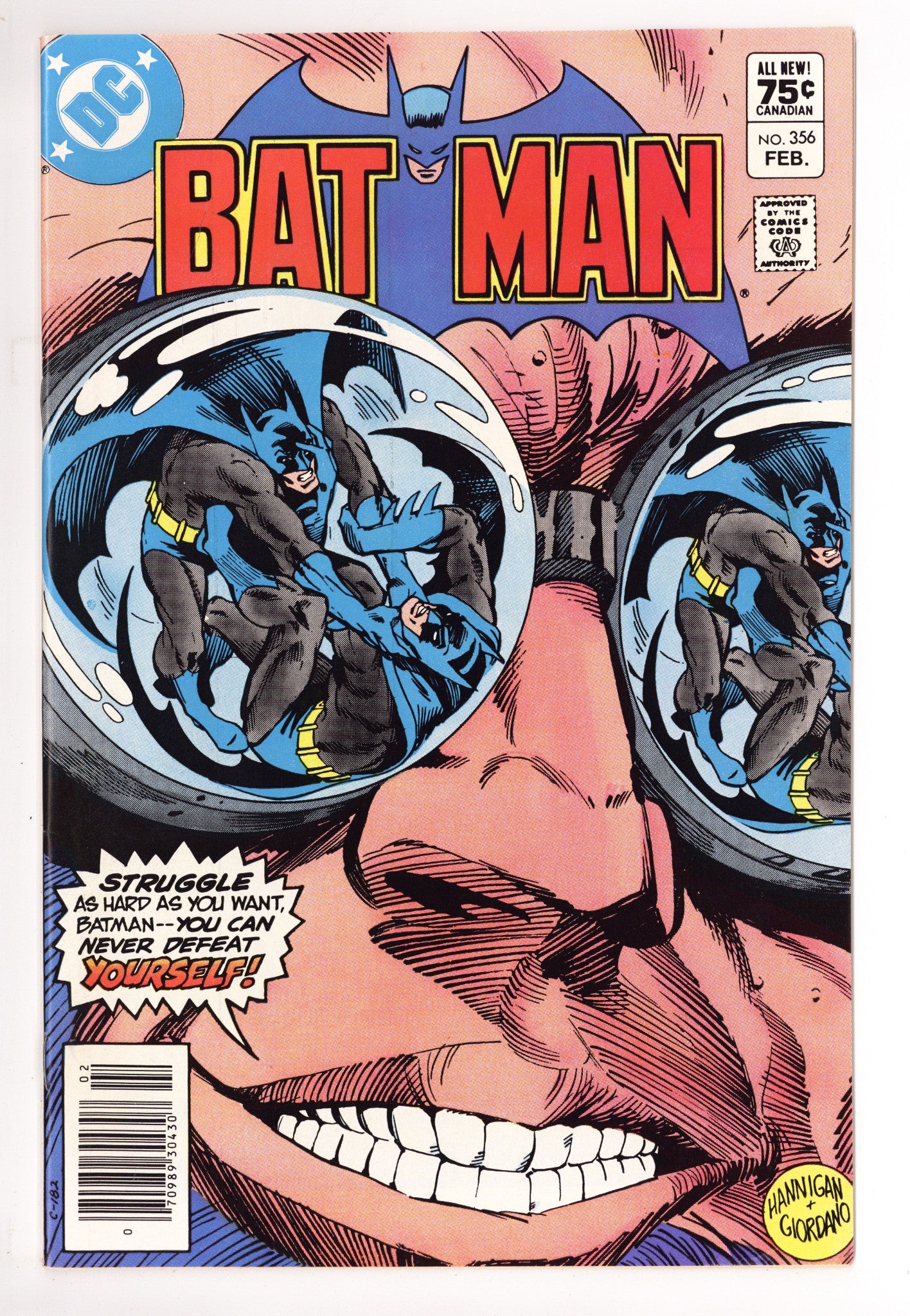 Batman Vol 1 356 VF/NM (9.0) (1983) Canadian Price Variant 