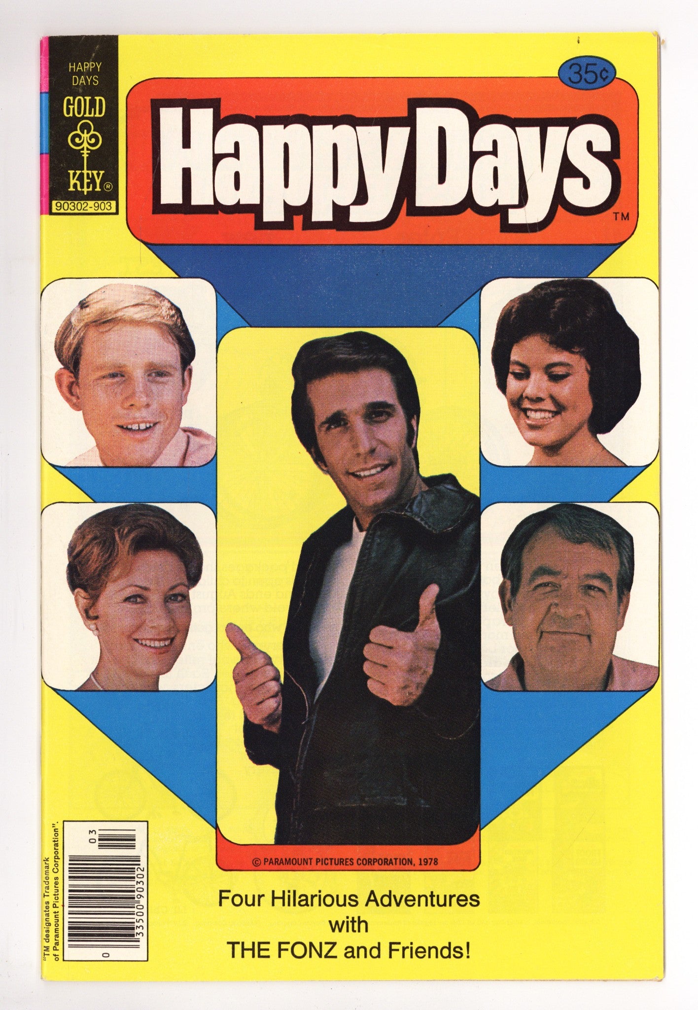 Happy Days 1 VF- (7.5) (1979) 