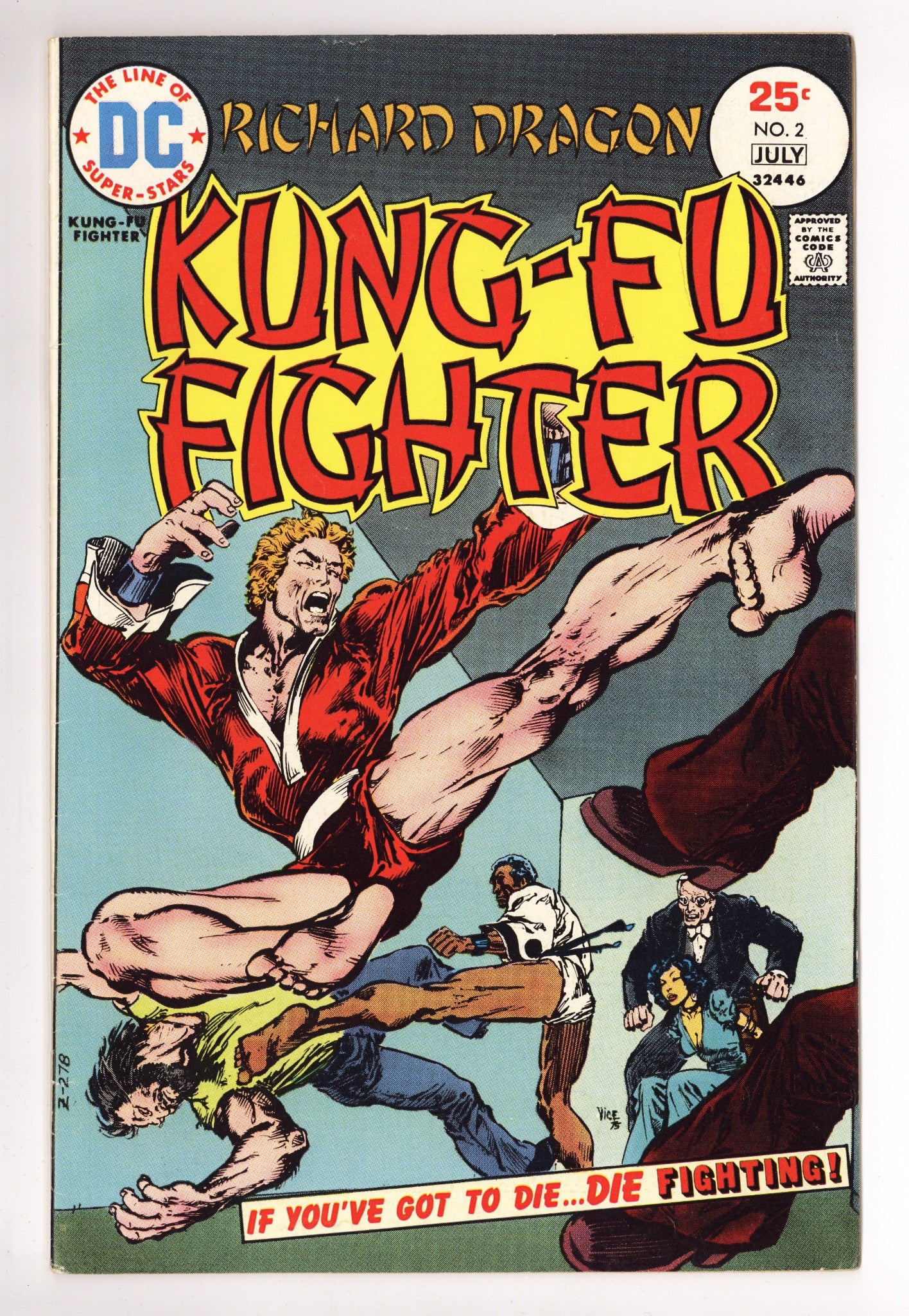 Richard Dragon, Kung-Fu Fighter 2 Mid Grade (1975) 
