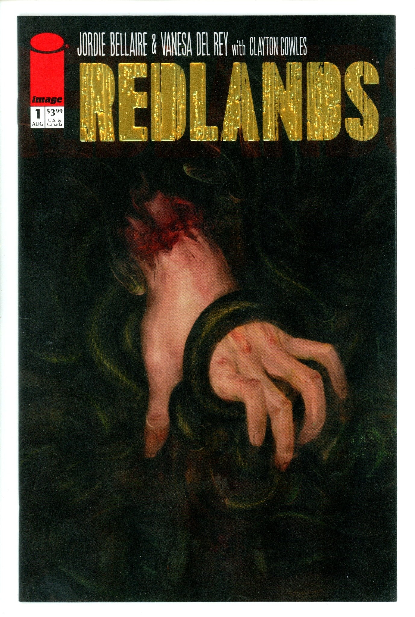 Redlands 1 VF/NM (9.0) (2017) Gold Foil One Per Store Variant 