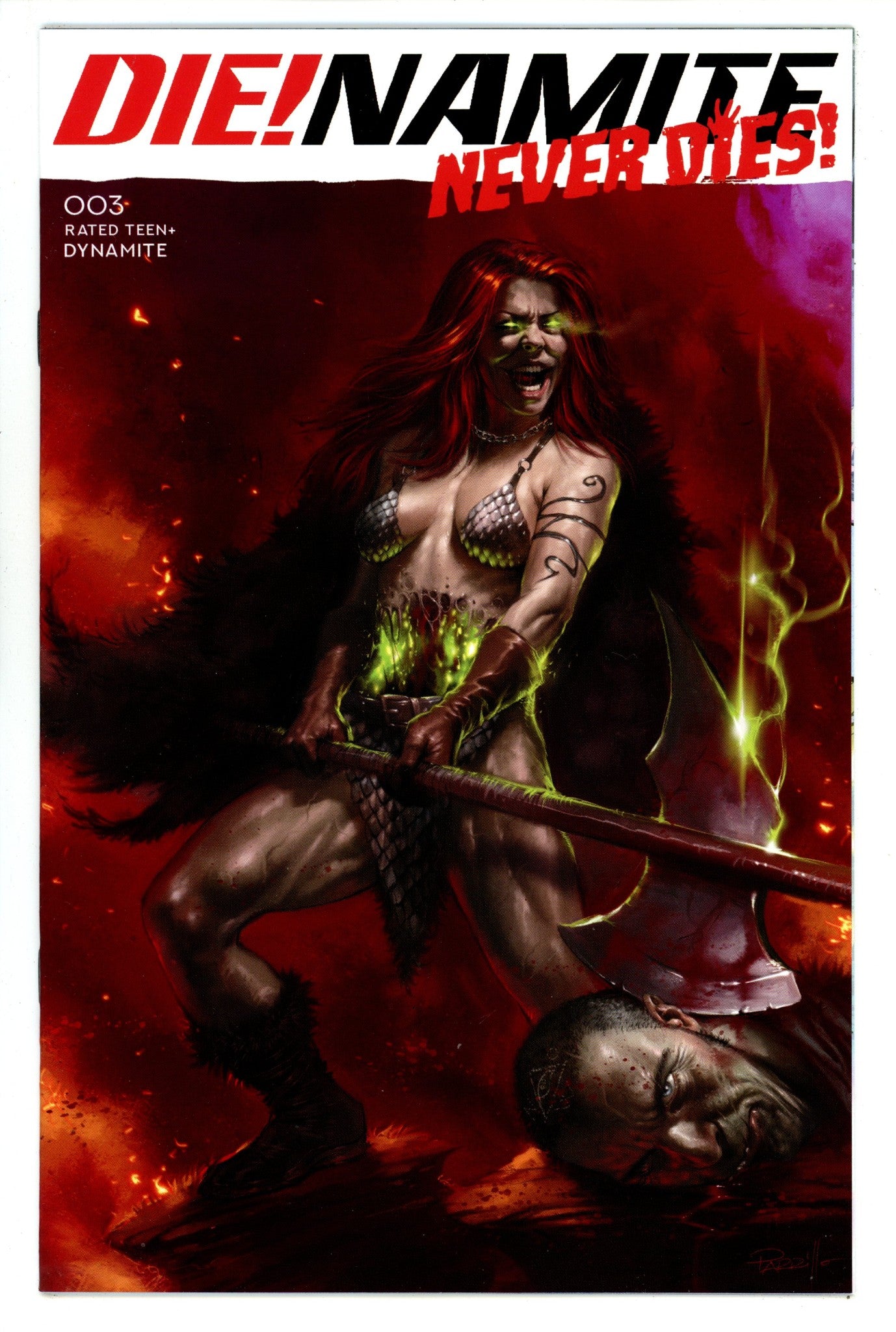 Die!namite Never Dies! 3 High Grade (2022) Parrillo Variant 