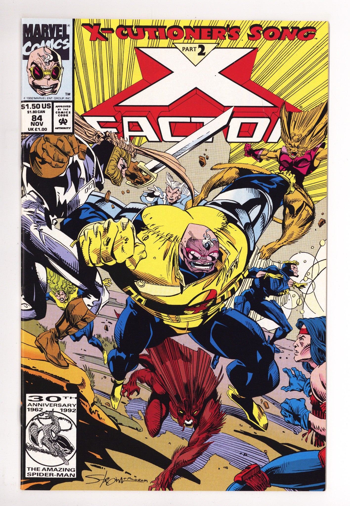 X-Factor Vol 1 84 High Grade (1992) 