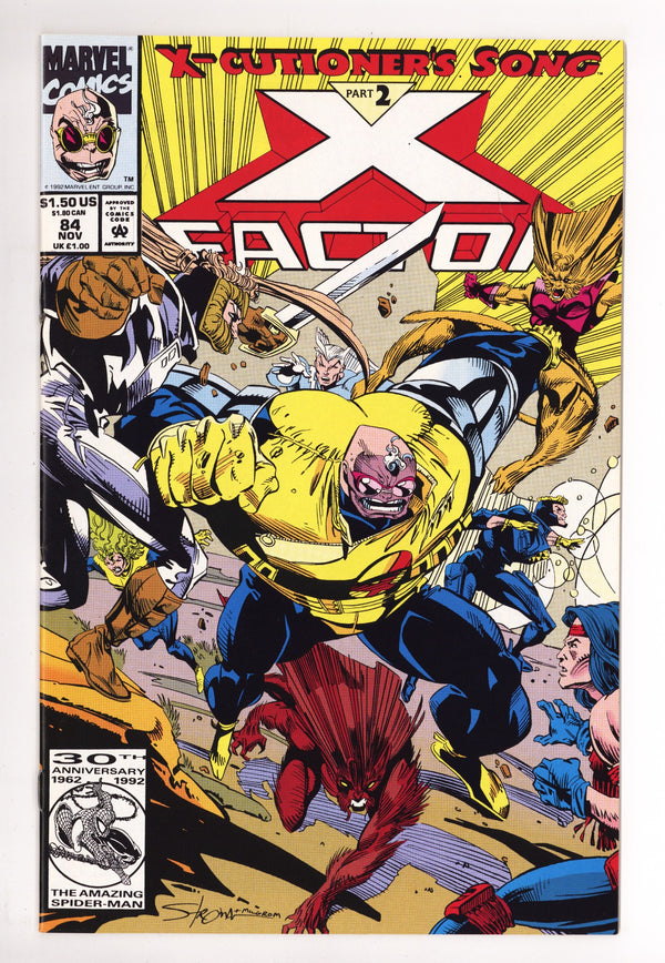 X-Factor Vol 1 84 High Grade (1992)