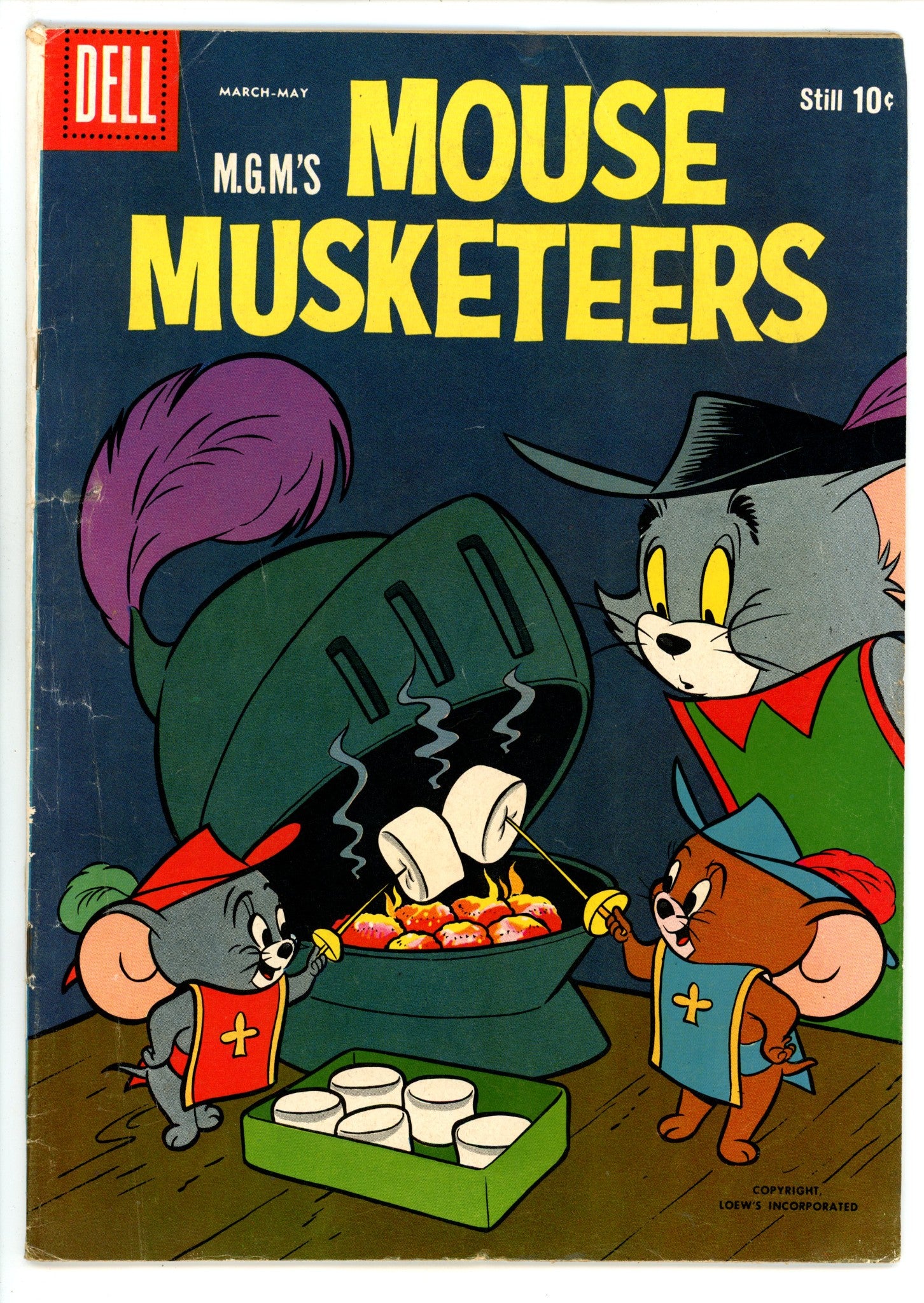 M.G.M.'s Mouse Musketeers 17 VG+ (4.5) (1959) 