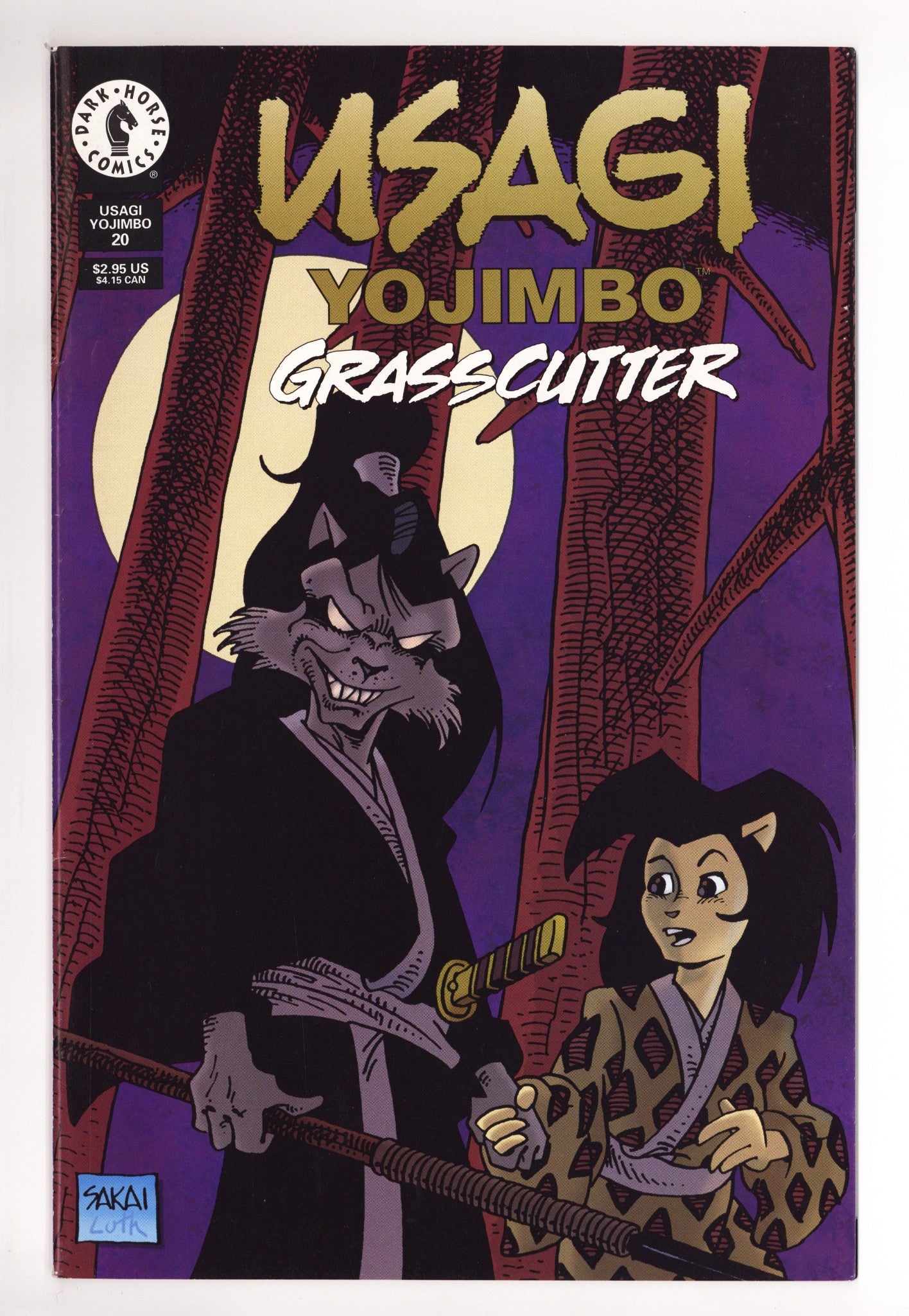 Usagi Yojimbo Vol 3 20 Mid Grade (1998) 