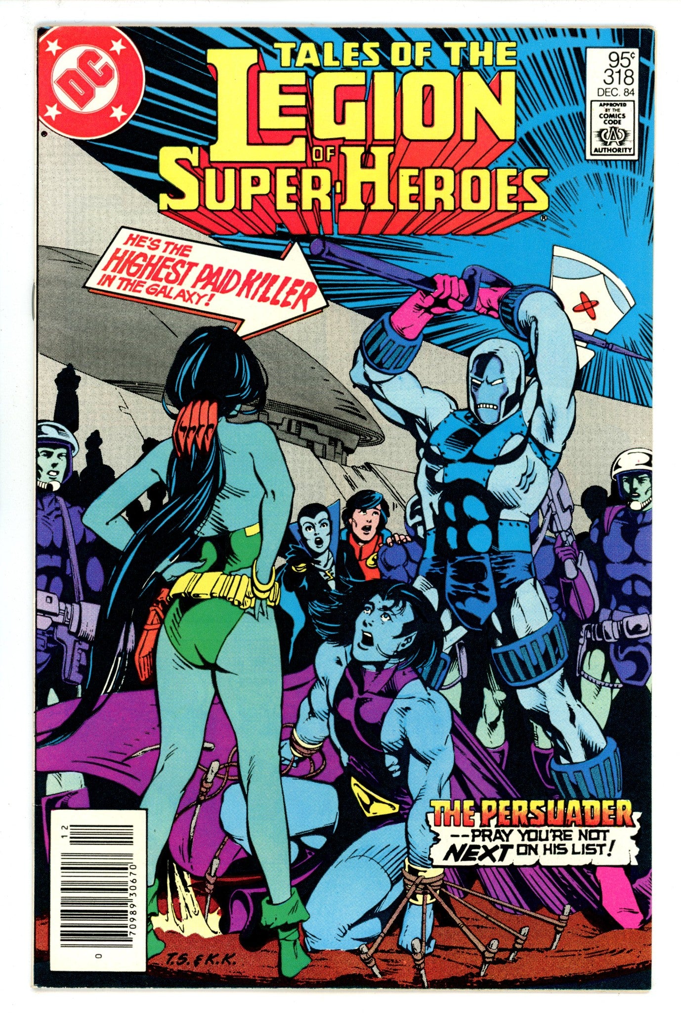 Tales of the Legion of Super-Heroes 318 FN/VF (7.0) (1984) Canadian Price Variant 